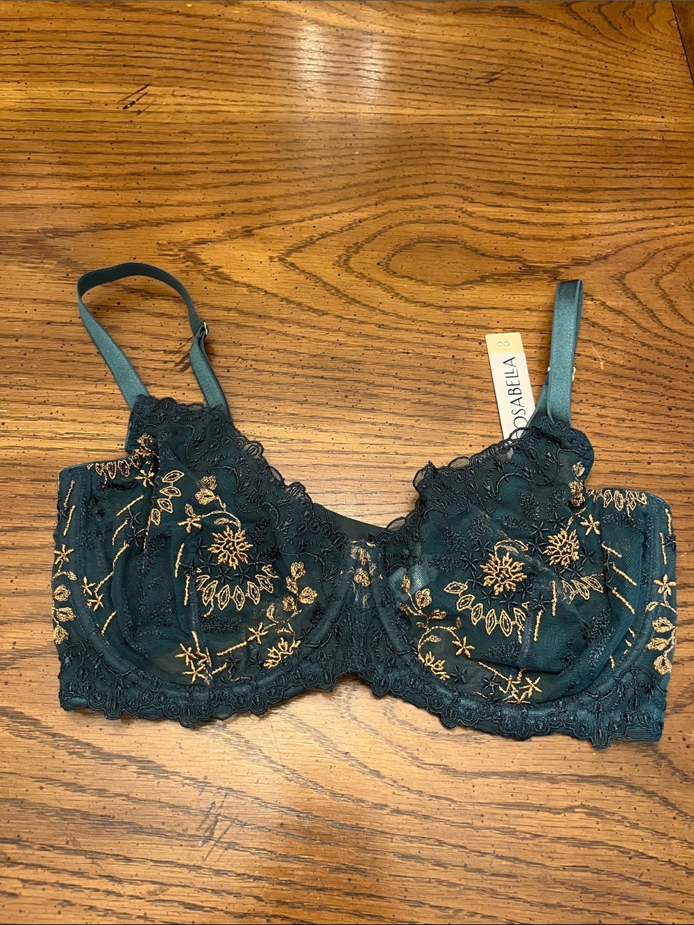 Cosabella Ushuaya Molded Bra in Schnapps, size 36 E, new with tags